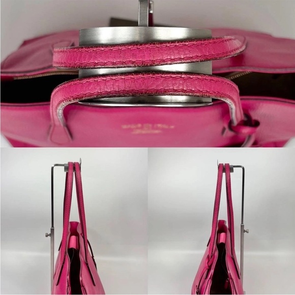 Gucci Fuchsia Leather Tote - Picture 5 of 9